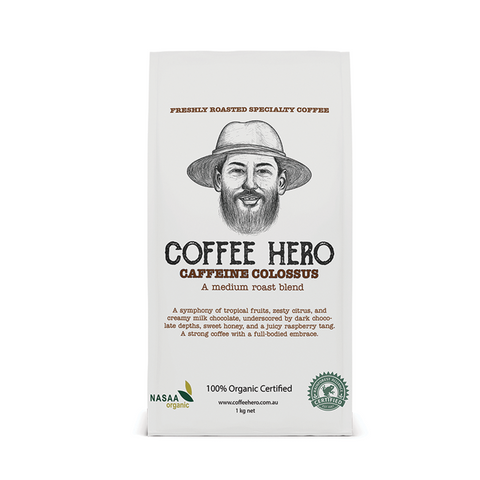 Medium Roast Coffee Beans - CAFFEINE COLOSSUS FRESHLY ROASTED COFFEE BEANS