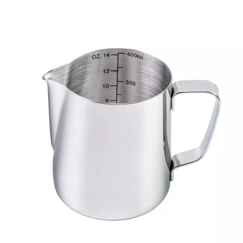 Coffee Hero Stainless Steel Milk Jug 400ml
