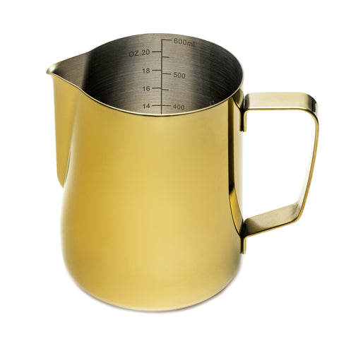 Coffee Hero Gold Milk Jug 600ml