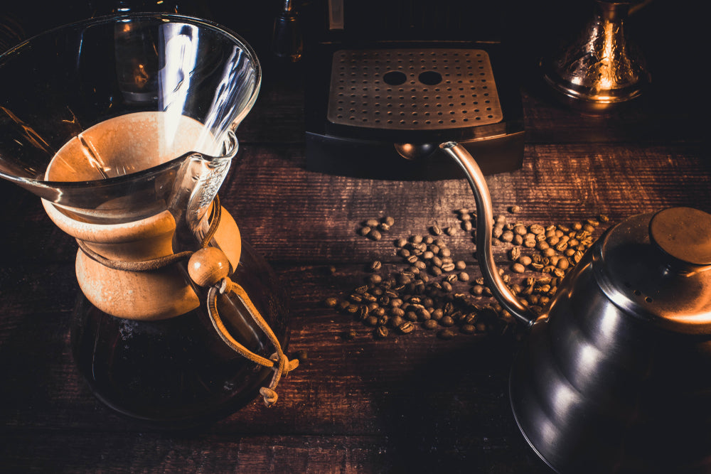 HOW TO BREW CHEMEX COFFEE AT HOME