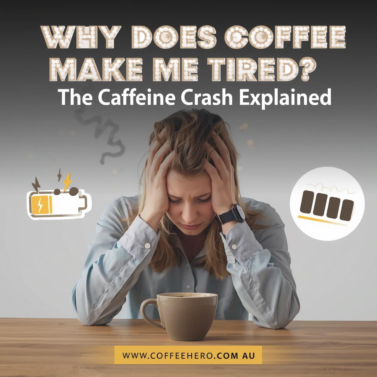 Why Does Coffee Make Me Tired? The Caffeine Crash Explained