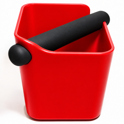 Cafelat Red Home Knock Box – Compact Espresso Knock Box Australia