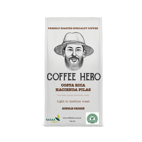 COSTA RICA HACIENDA  - ORGANIC SINGLE ORIGIN COFFEE