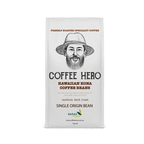 Hawaiian Kona - Single Origin Medium Roast Coffee Beans