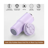 Reusable Stainless Steel Tumbler - Keeps Drinks Hot & Cold