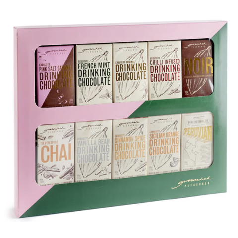 Ultimate Drinking Chocolate Variety Gift Box - 10 Flavours