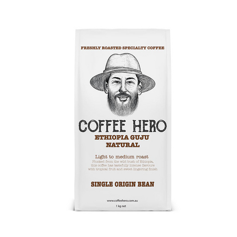 Coffee Hero Ethiopia Guji Grade whole beans 1kg