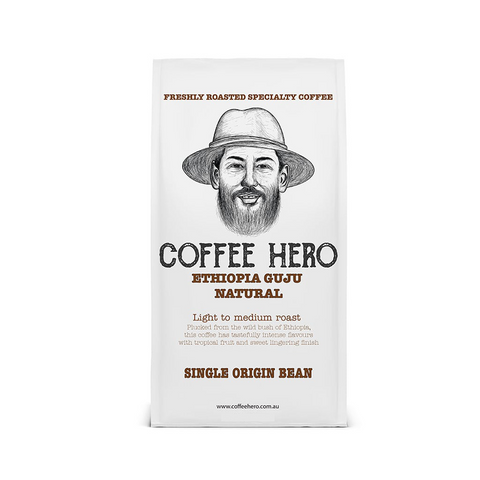 Coffee Hero Ethiopia Guji Grade whole beans 500g